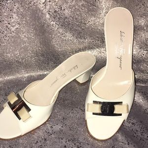 Vintage Salvatore Ferragamo Slides